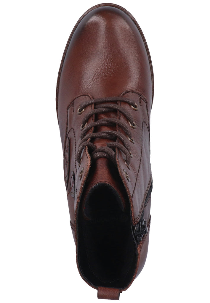 Remonte Stiefelette Leder Braun Warmfutter