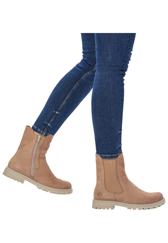 Remonte Stiefelette Leder Camel
