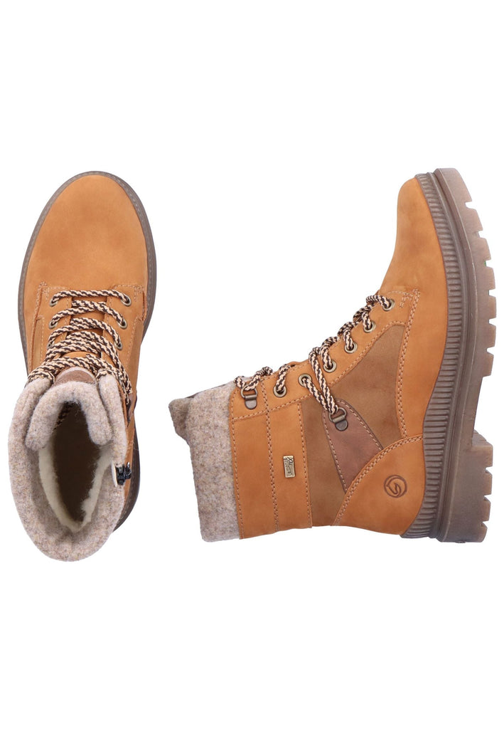 Remonte Stiefelette Leder Chestnut Warmfutter