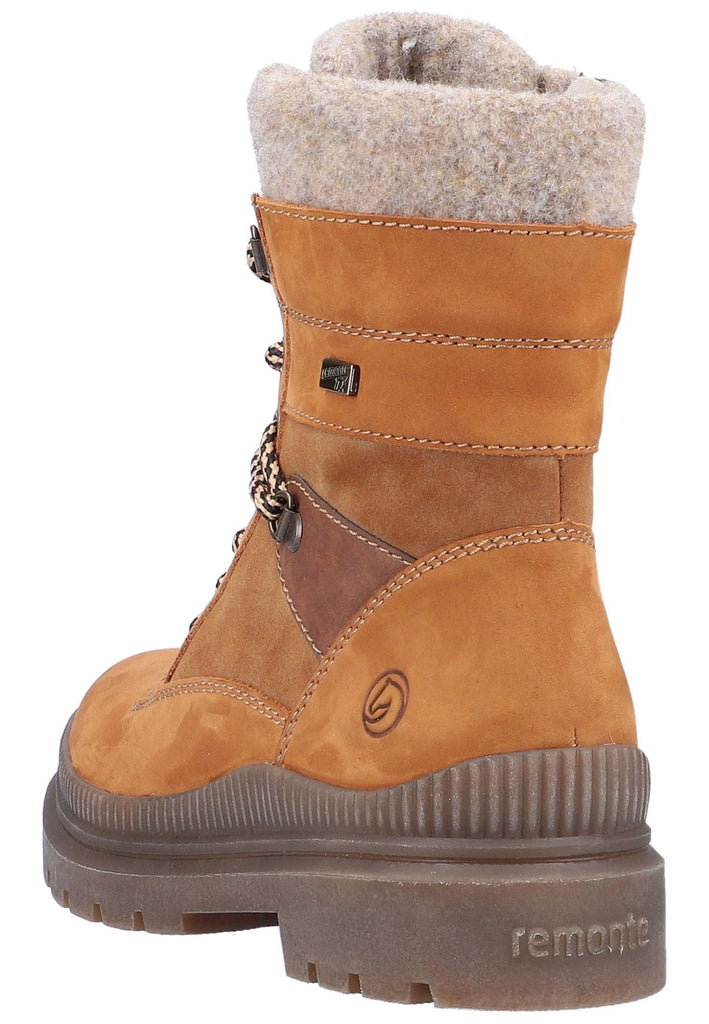 Remonte Stiefelette Leder Chestnut Warmfutter