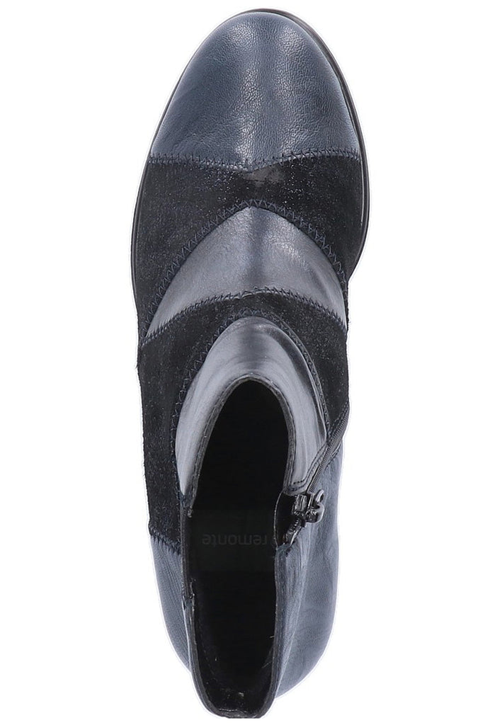 Remonte Stiefelette Leder Dunkelblau