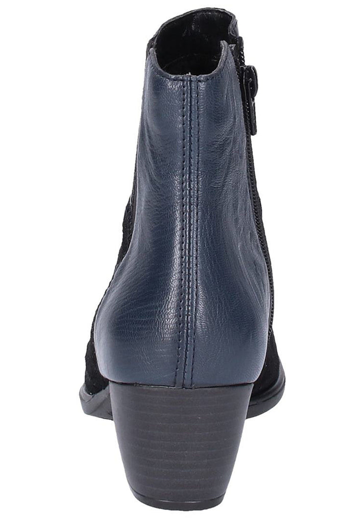 Remonte Stiefelette Leder Dunkelblau