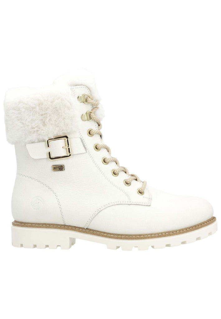 Remonte Stiefelette Leder/Fell Weiß
