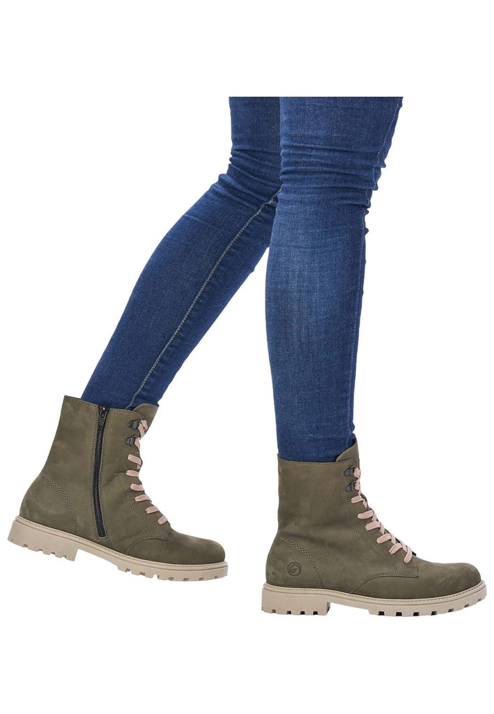 Remonte Stiefelette Leder Grün