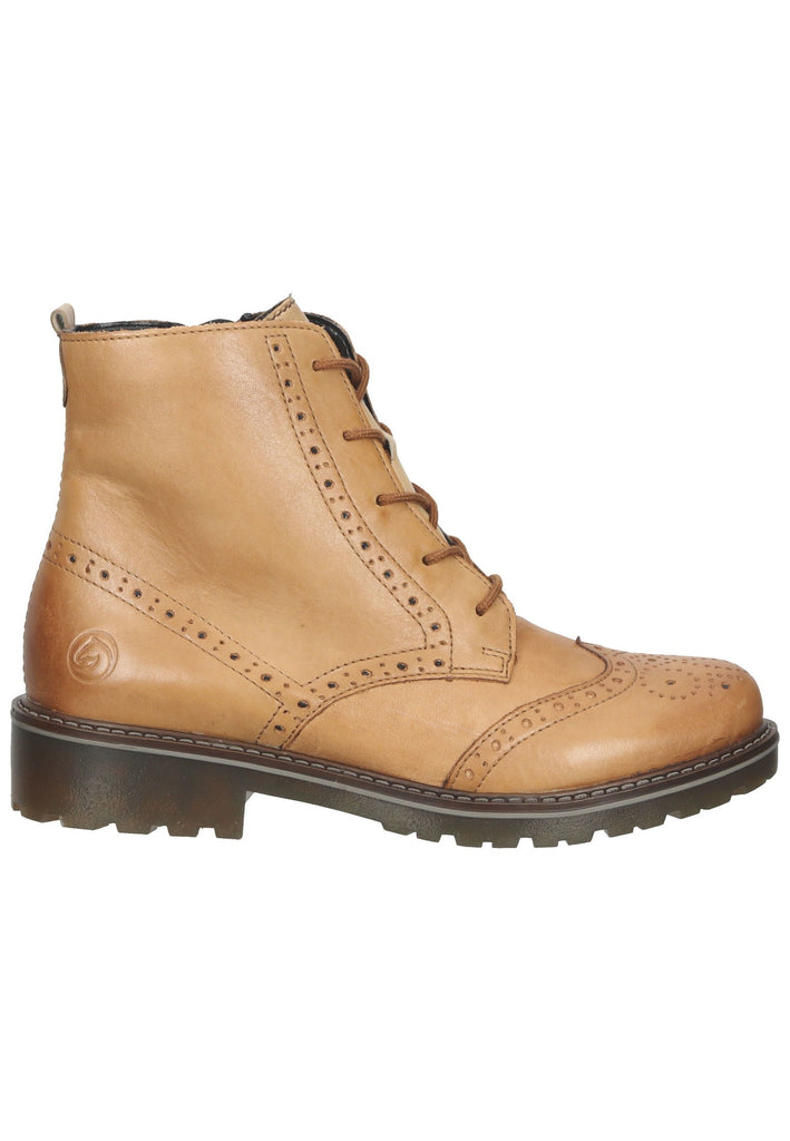 Remonte Stiefelette Leder Hellbraun