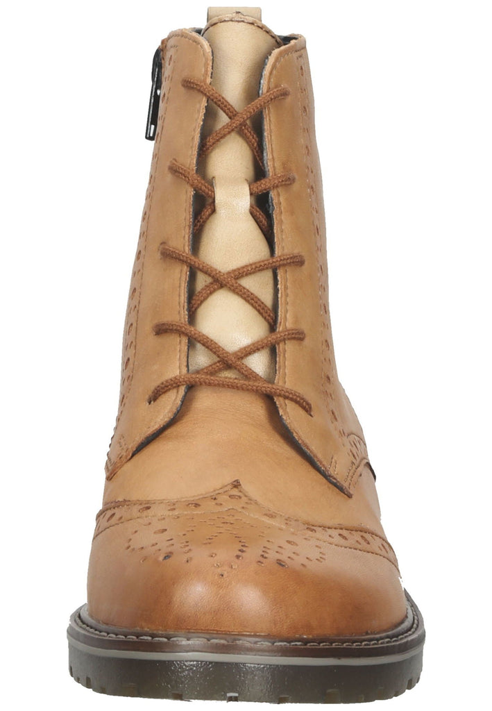 Remonte Stiefelette Leder Hellbraun