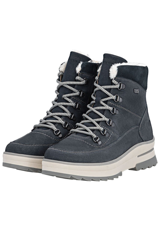 Remonte Stiefelette Leder Pazifik Warmfutter