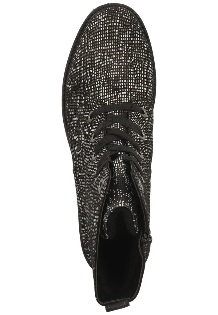 Remonte Stiefelette Leder Schwarz