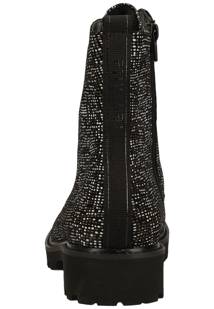 Remonte Stiefelette Leder Schwarz