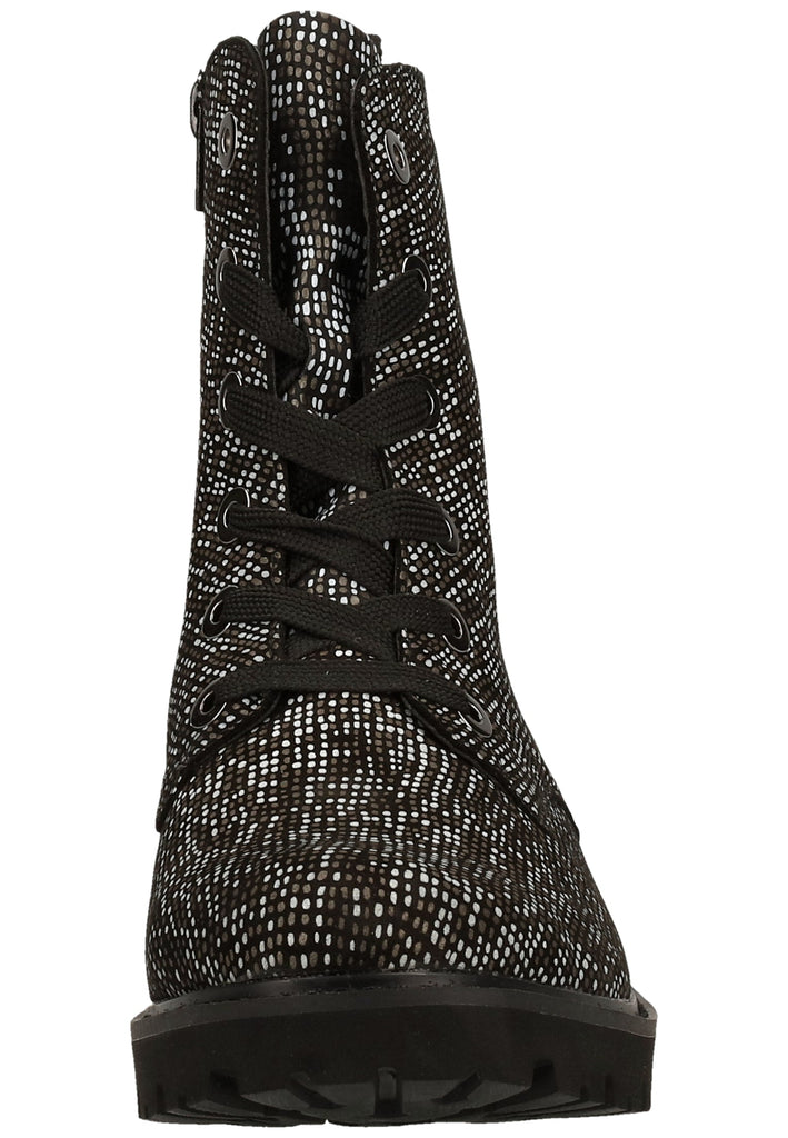 Remonte Stiefelette Leder Schwarz