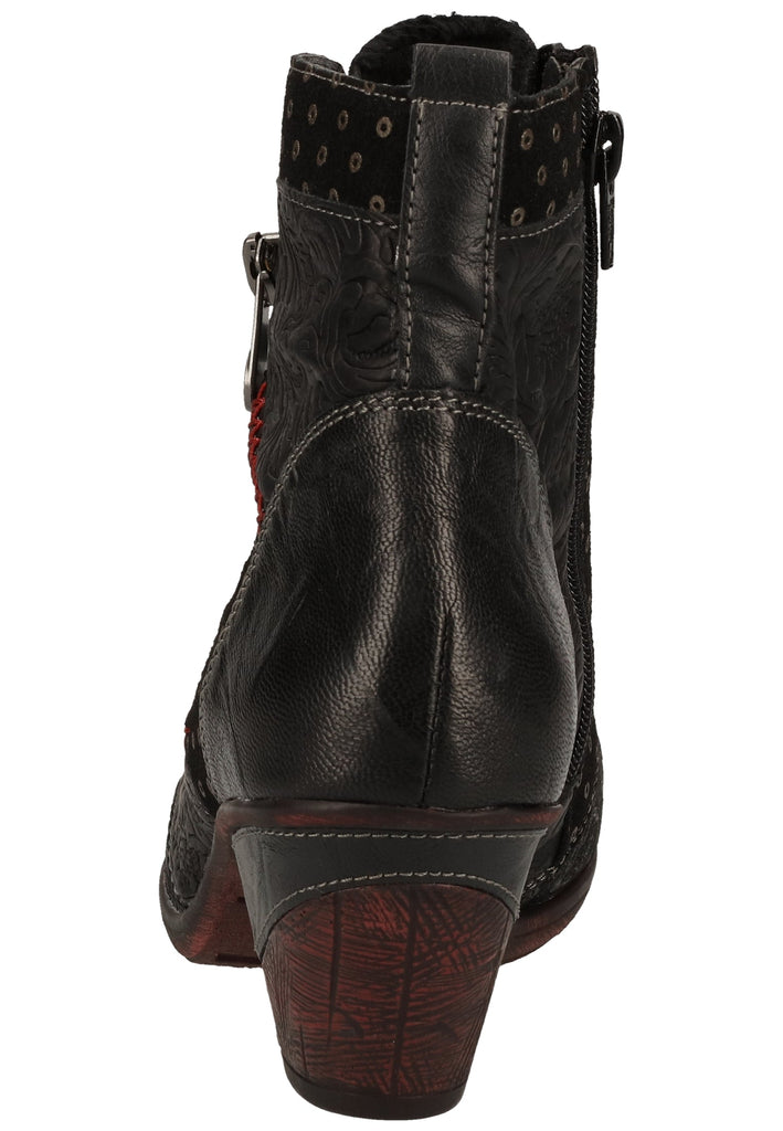 Remonte Stiefelette Leder Schwarz