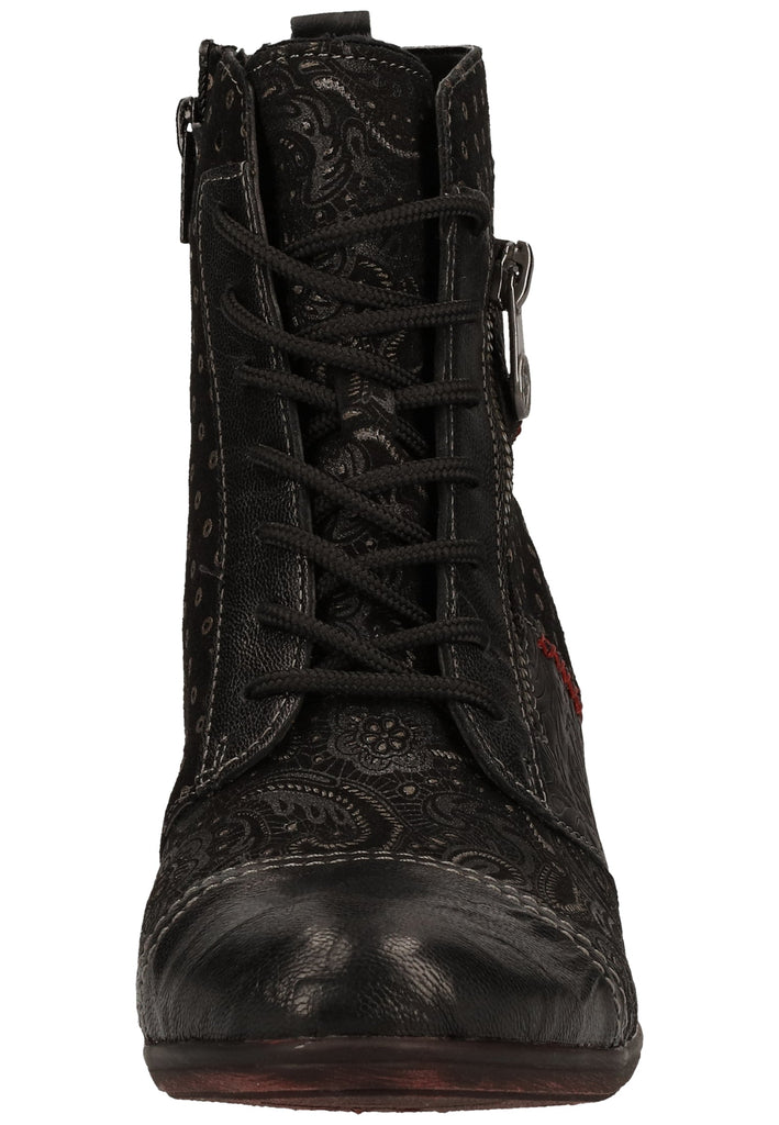 Remonte Stiefelette Leder Schwarz