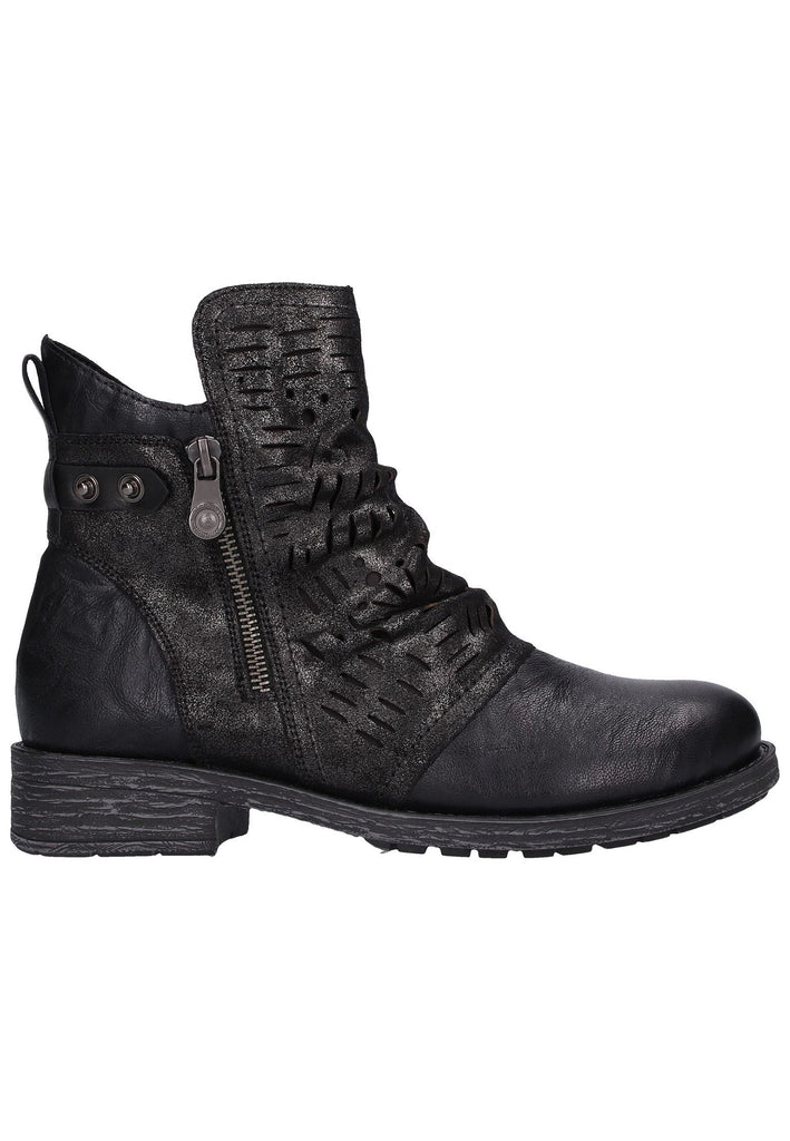 Remonte Stiefelette Leder Schwarz