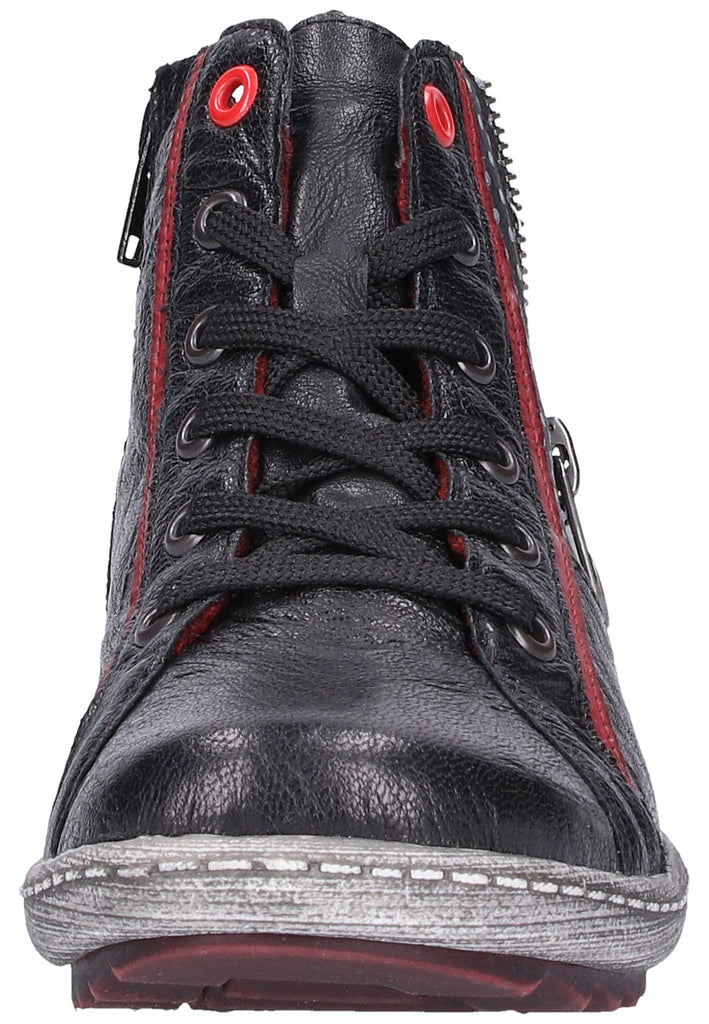 Remonte Stiefelette Leder Schwarz