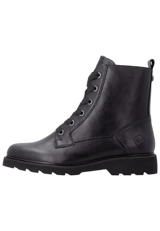Remonte Stiefelette Leder Schwarz