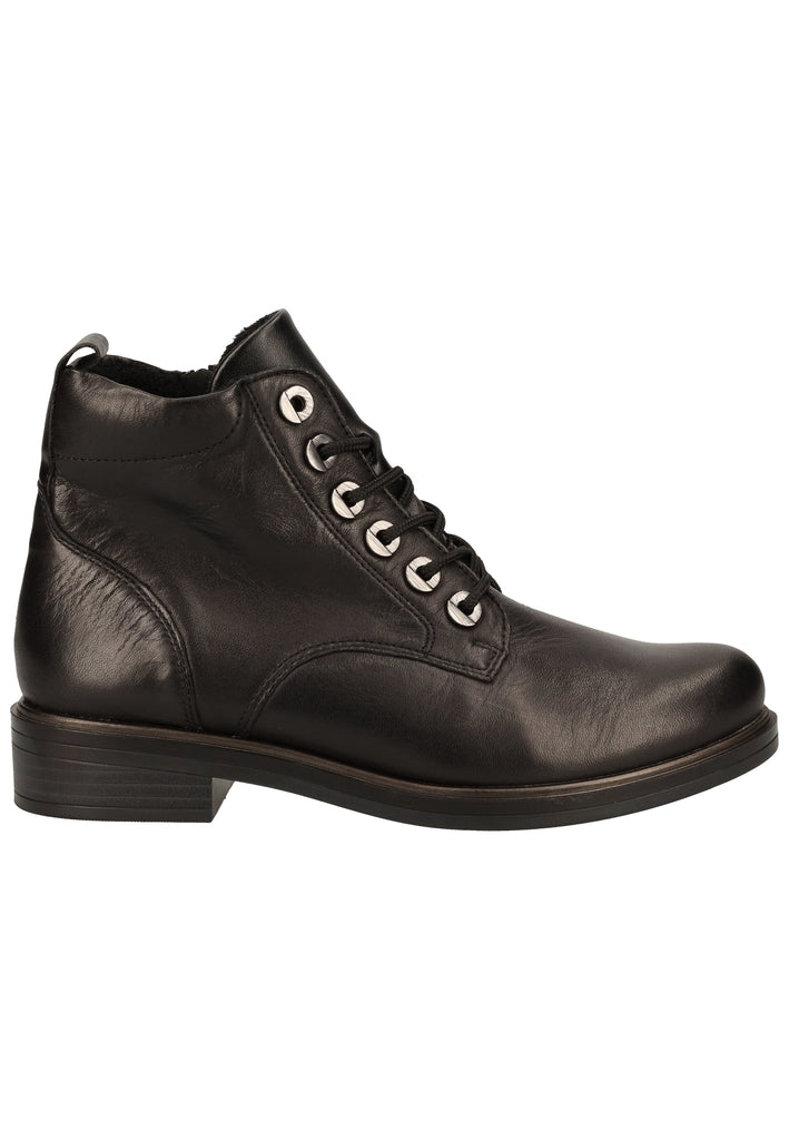 Remonte Stiefelette Leder Schwarz Warmfutter