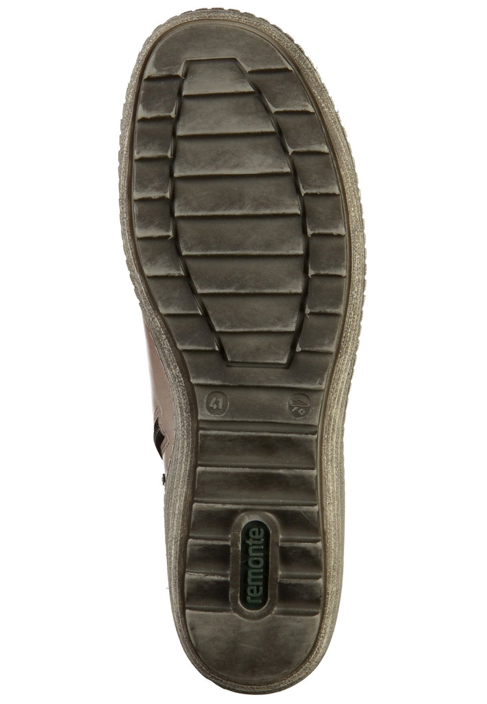 Remonte Stiefelette Leder/Synthetik Grau