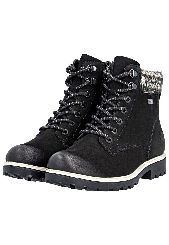 Remonte Stiefelette Leder/Synthetik Schwarz Warmfutter