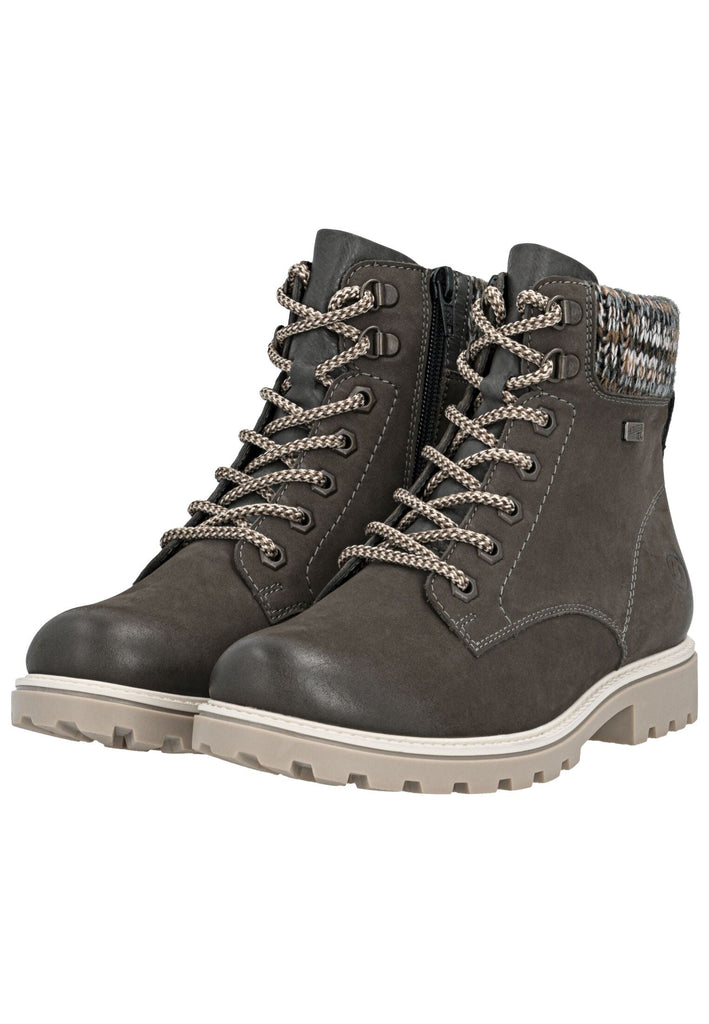 Remonte Stiefelette Leder/Synthetik Smoke Warmfutter