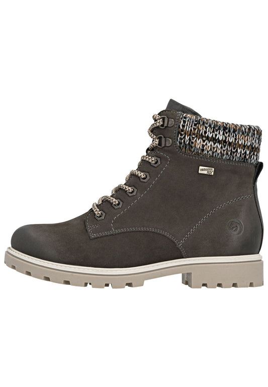 Remonte Stiefelette Leder/Synthetik Smoke Warmfutter