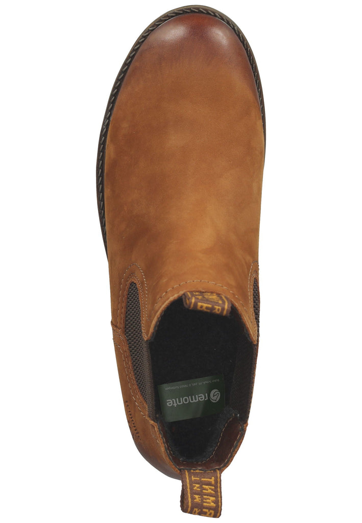 Remonte Stiefelette Leder/Textil Braun