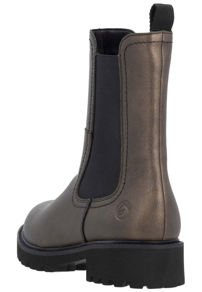 Remonte Stiefelette Leder/Textil Bronze