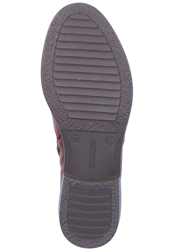 Remonte Stiefelette Leder/Textil Chestnut