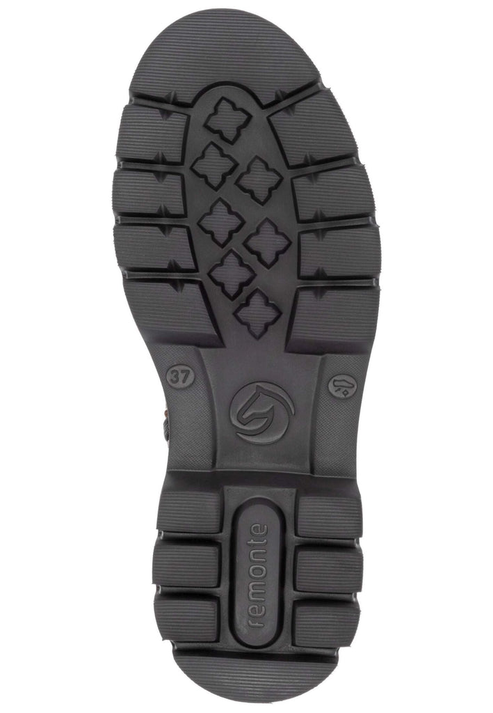 Remonte Stiefelette Leder/Textil Chestnut Warmfutter