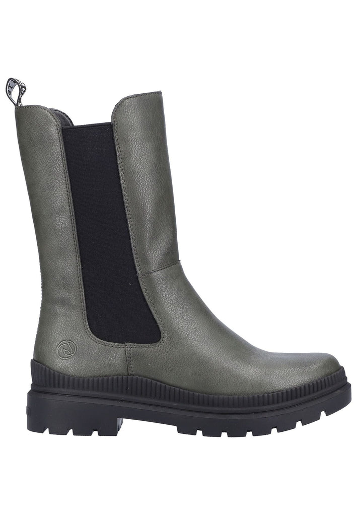 Remonte Stiefelette Leder/Textil Grau Warmfutter