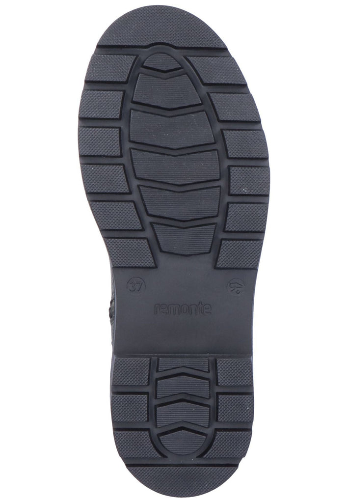 Remonte Stiefelette Leder/Textil Grau Warmfutter