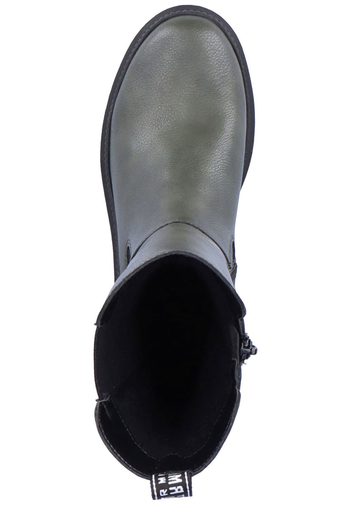 Remonte Stiefelette Leder/Textil Grau Warmfutter