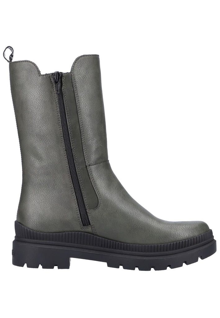 Remonte Stiefelette Leder/Textil Grau Warmfutter