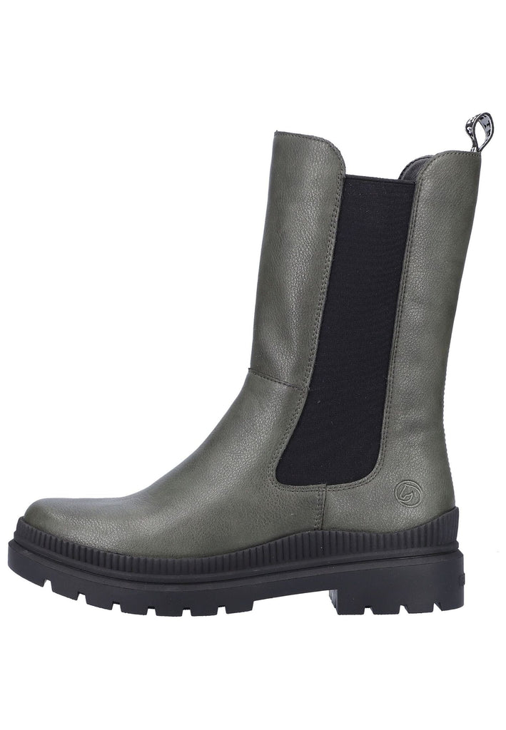 Remonte Stiefelette Leder/Textil Grau Warmfutter