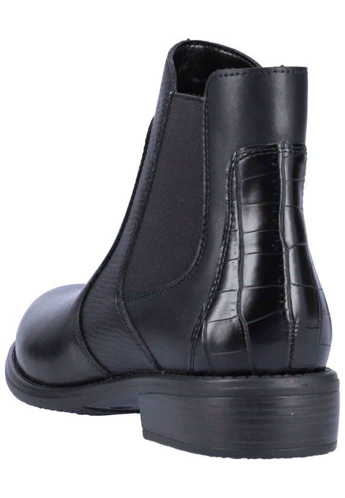 Remonte Stiefelette Leder/Textil Schwarz