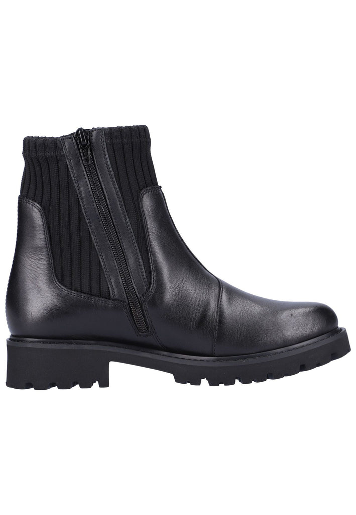 Remonte Stiefelette Leder/Textil Schwarz