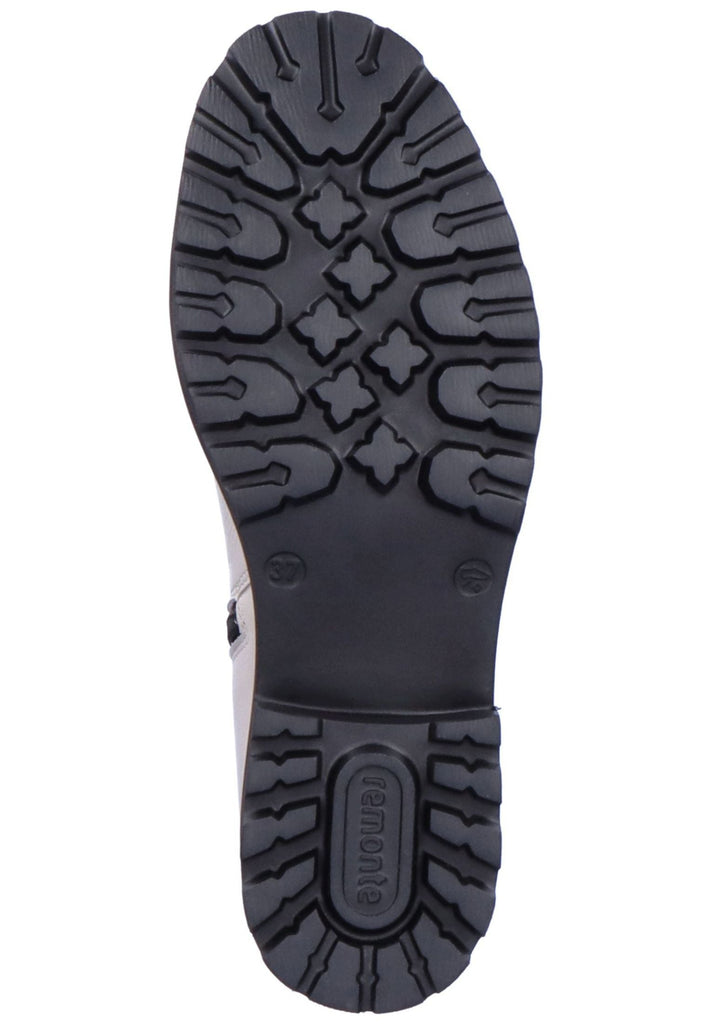 Remonte Stiefelette Leder/Textil Weiß