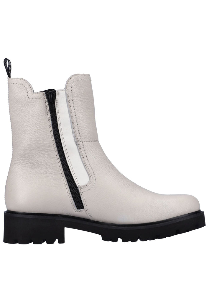 Remonte Stiefelette Leder/Textil Weiß