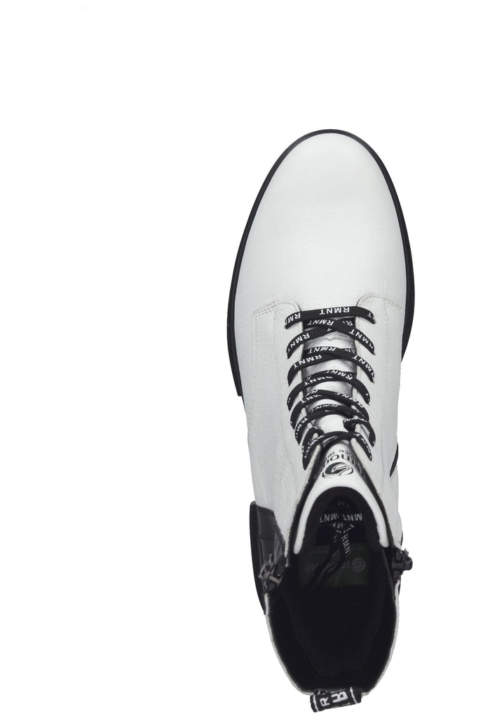 Remonte Stiefelette Leder Weiß