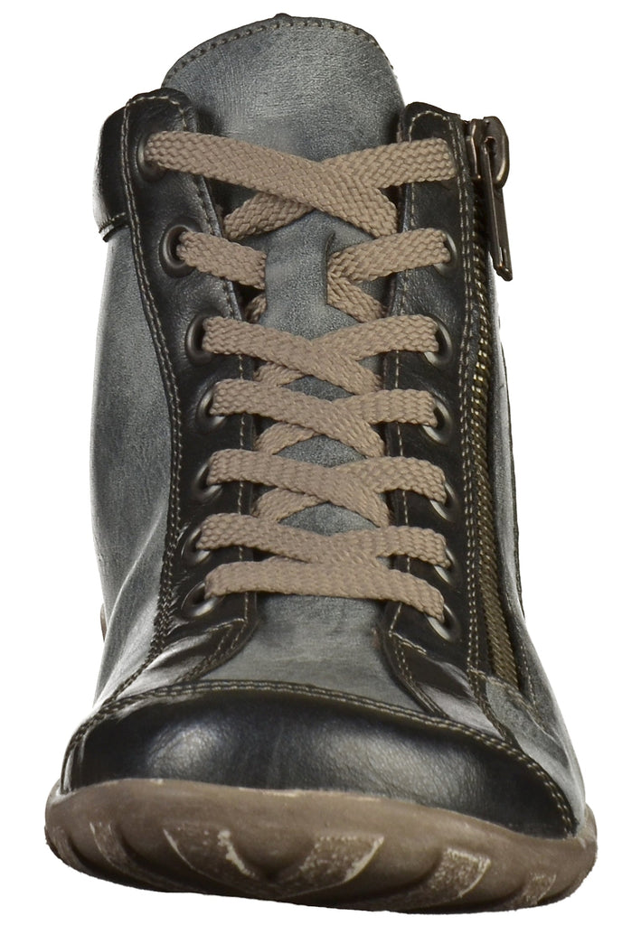Remonte Stiefelette Lederimitat Blau
