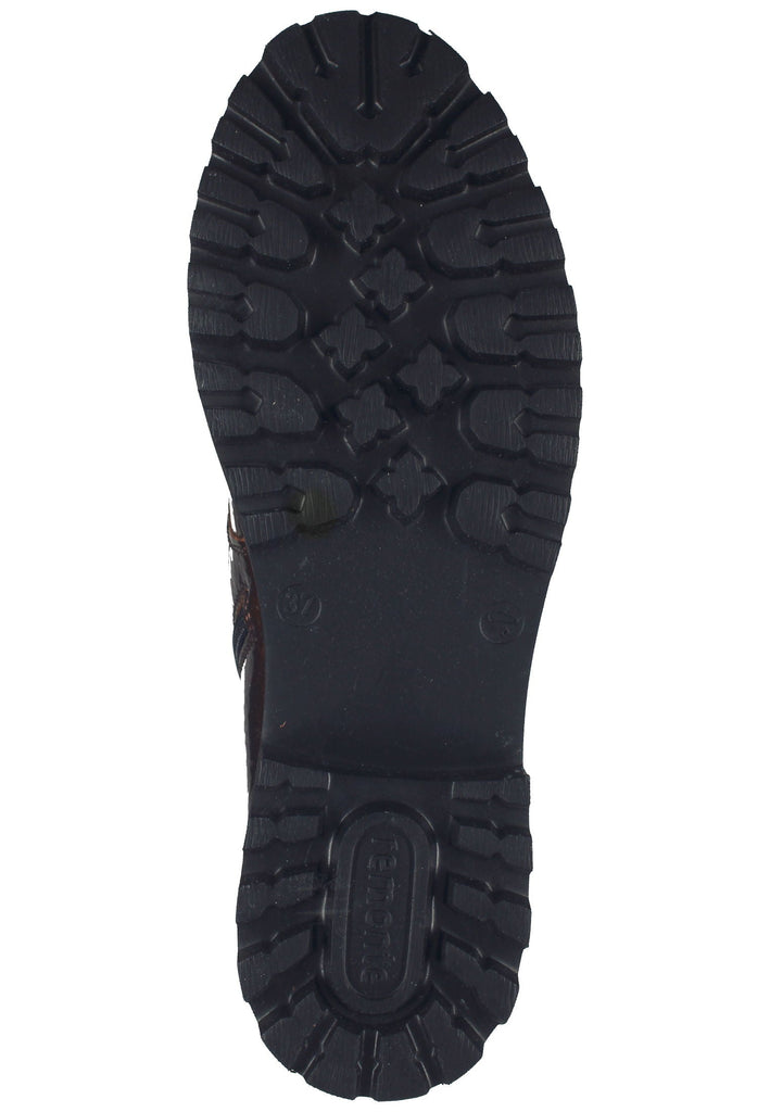 Remonte Stiefelette Lederimitat Braun