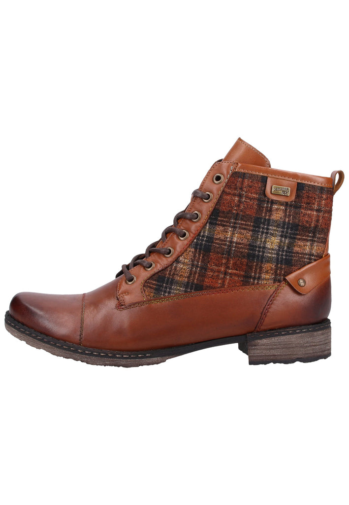 Remonte Stiefelette Lederimitat Braun