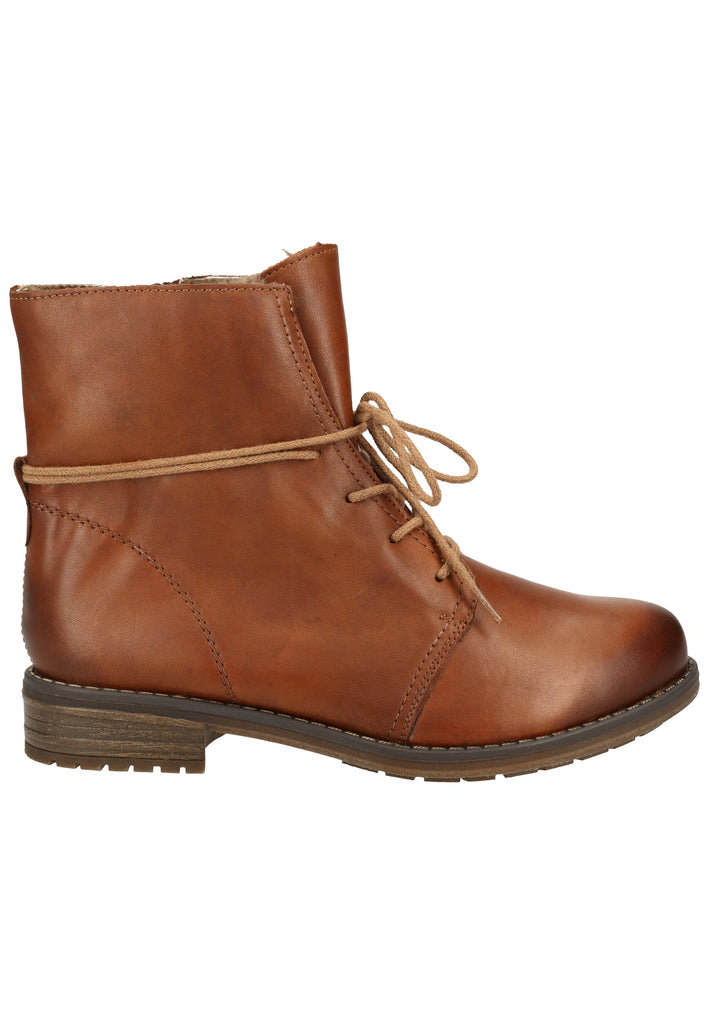 Remonte Stiefelette Lederimitat Braun Warmfutter