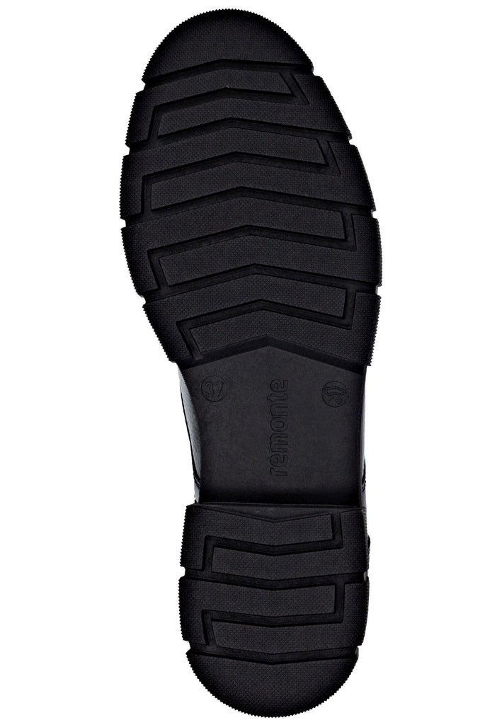 Remonte Stiefelette Lederimitat Nachtblau Warmfutter