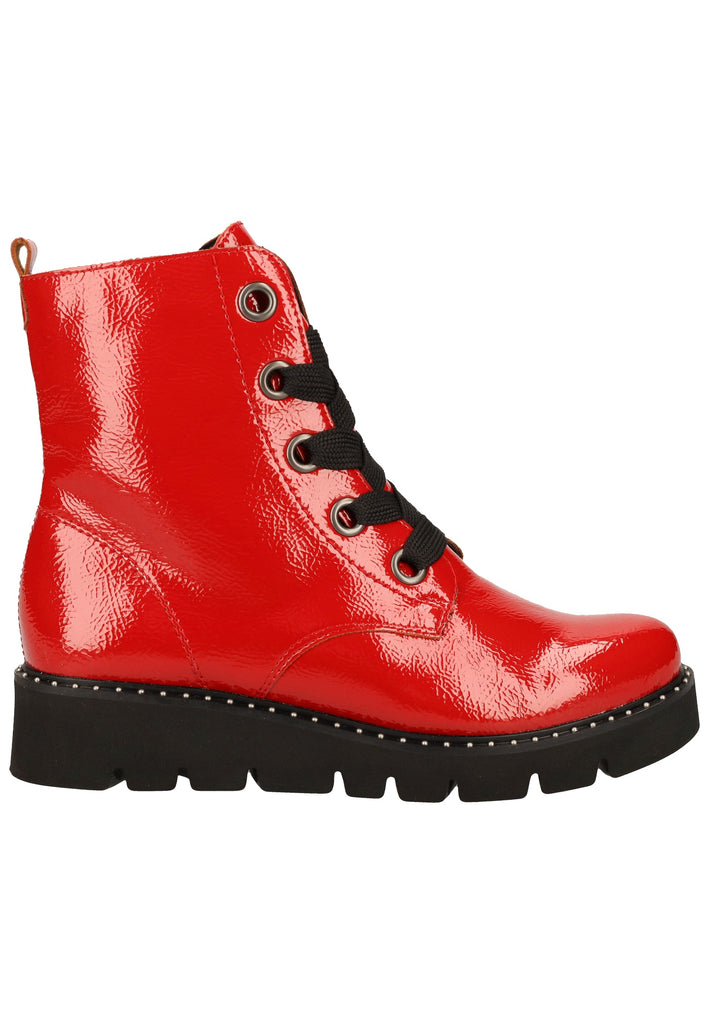 Remonte Stiefelette Lederimitat Rot