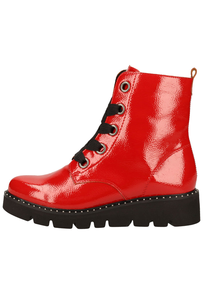 Remonte Stiefelette Lederimitat Rot