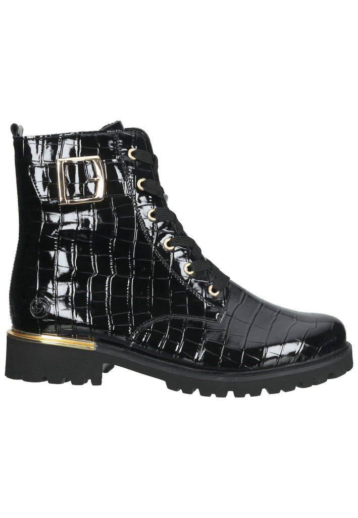 Remonte Stiefelette Lederimitat Schwarz