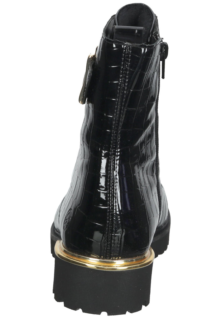 Remonte Stiefelette Lederimitat Schwarz