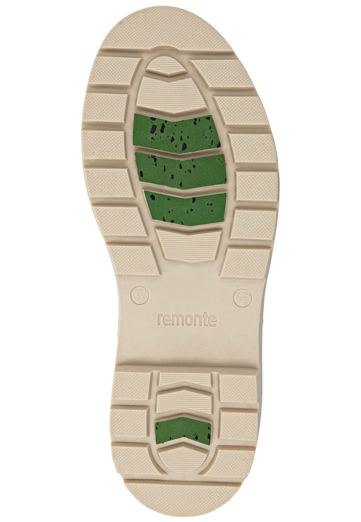 Remonte Stiefelette Veloursleder Nuss Warmfutter