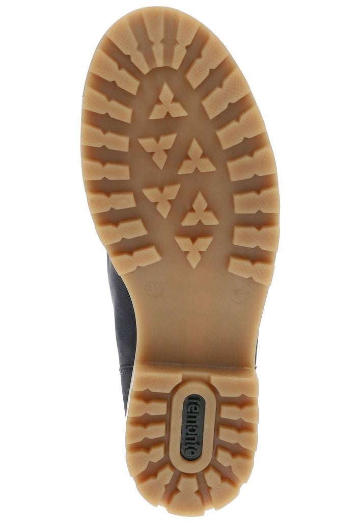 Remonte Stiefelette Veloursleder Pazifik