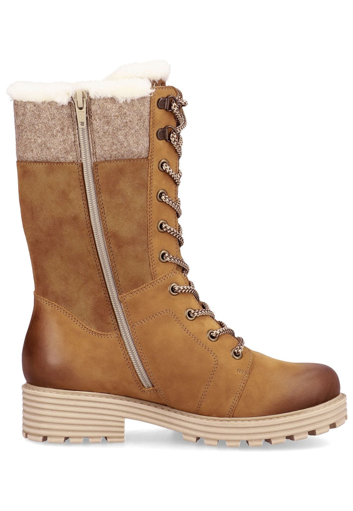 Remonte Stiefelette Veloursleder Reh Warmfutter